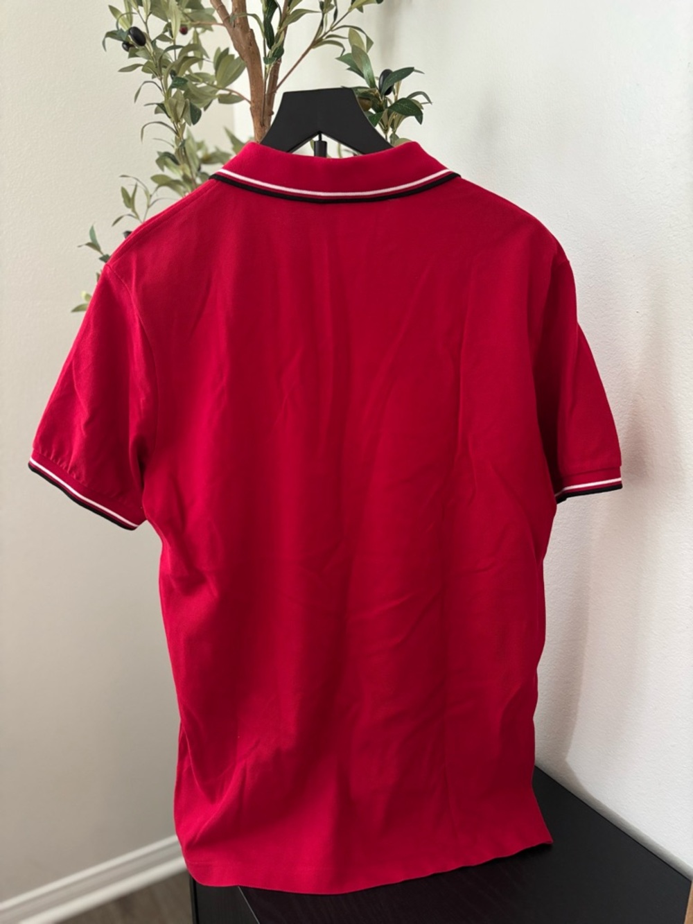 Prada Red Men’s Polo Shirt - Sz XL - Picture 2 of 5